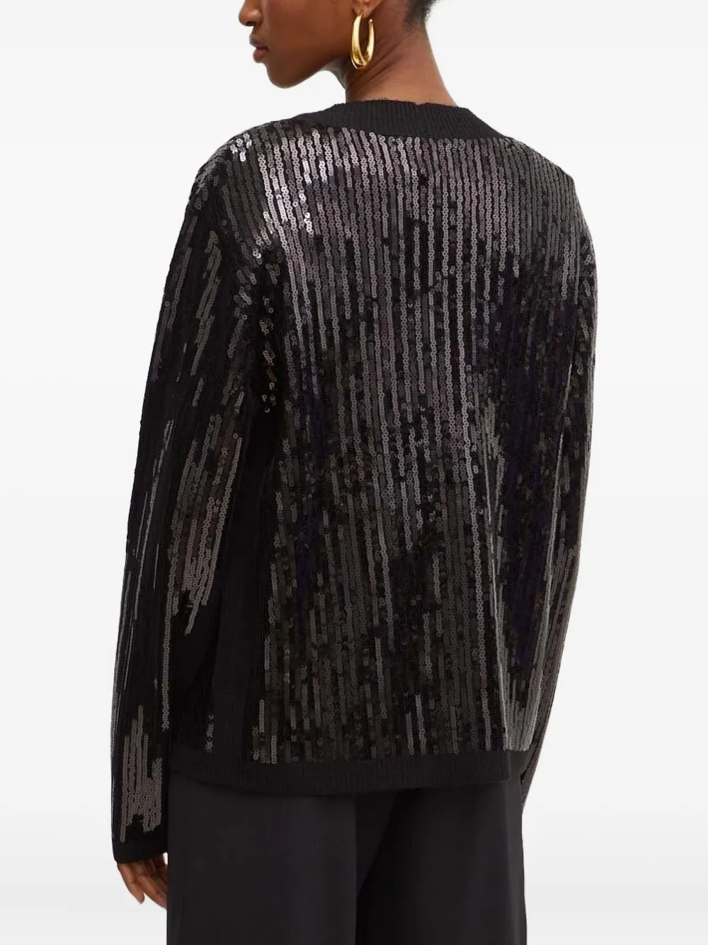 Silvian Heach sequin-embellished cardigan Zwart