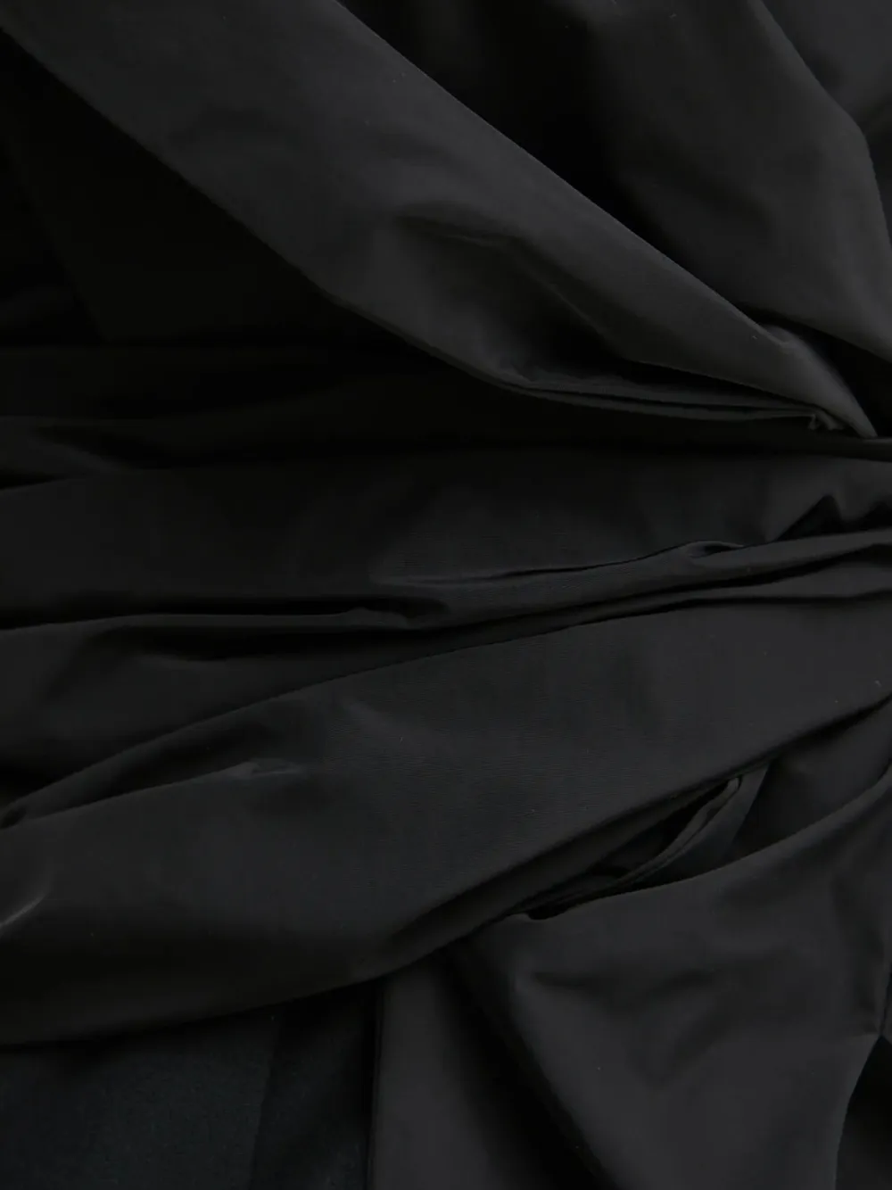 Silvian Heach Mini-jurk met strikdetail en veren afwerking Zwart