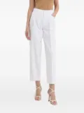 Silvian Heach logo-patch jeans - White