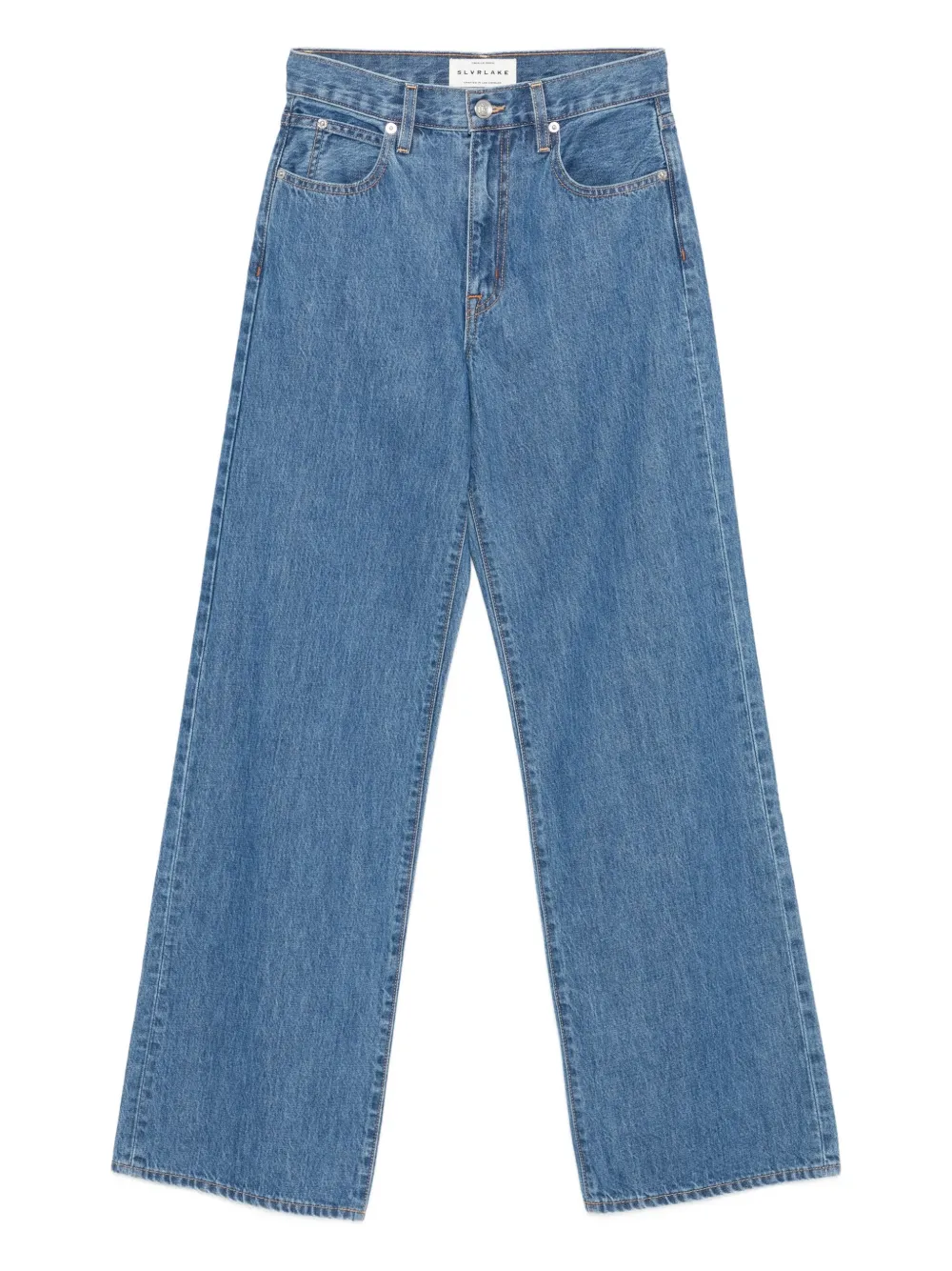 SLVRLAKE Grace straight-leg jeans - Blu