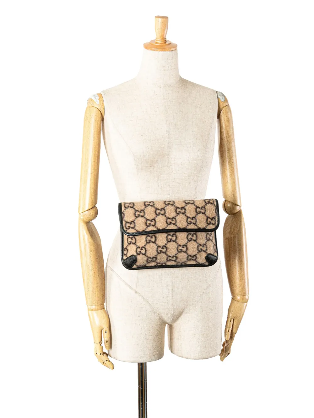Gucci Pre-Owned 2000-2015 GG Wool Slim belt bag | Pre-Owned | Image 2