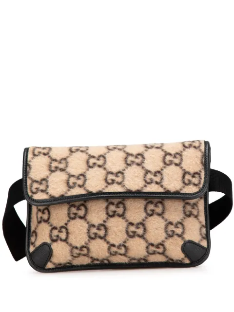 Gucci Pre-Owned 2000-2015 GGウール スリム ベルトバッグ