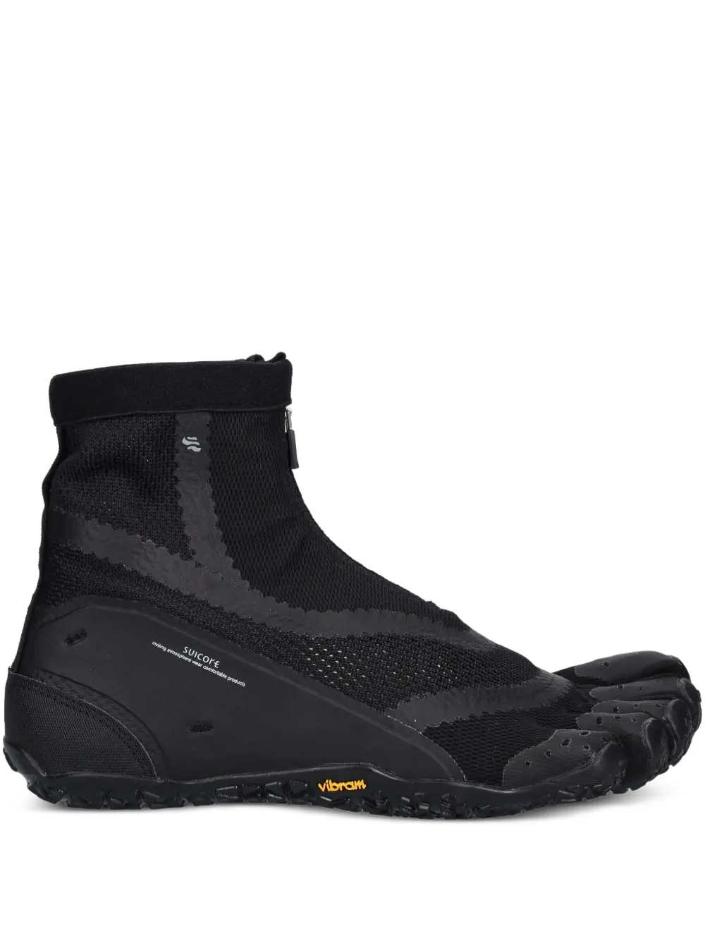Suicoke FiveFingers Humamphibian zip-front sneakers Zwart