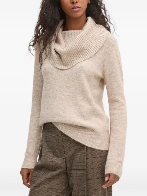 Pedro Del Hierro cowl-neck sequin-detail sweater