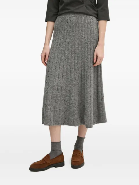 Pedro Del Hierro ribbed midi skirt