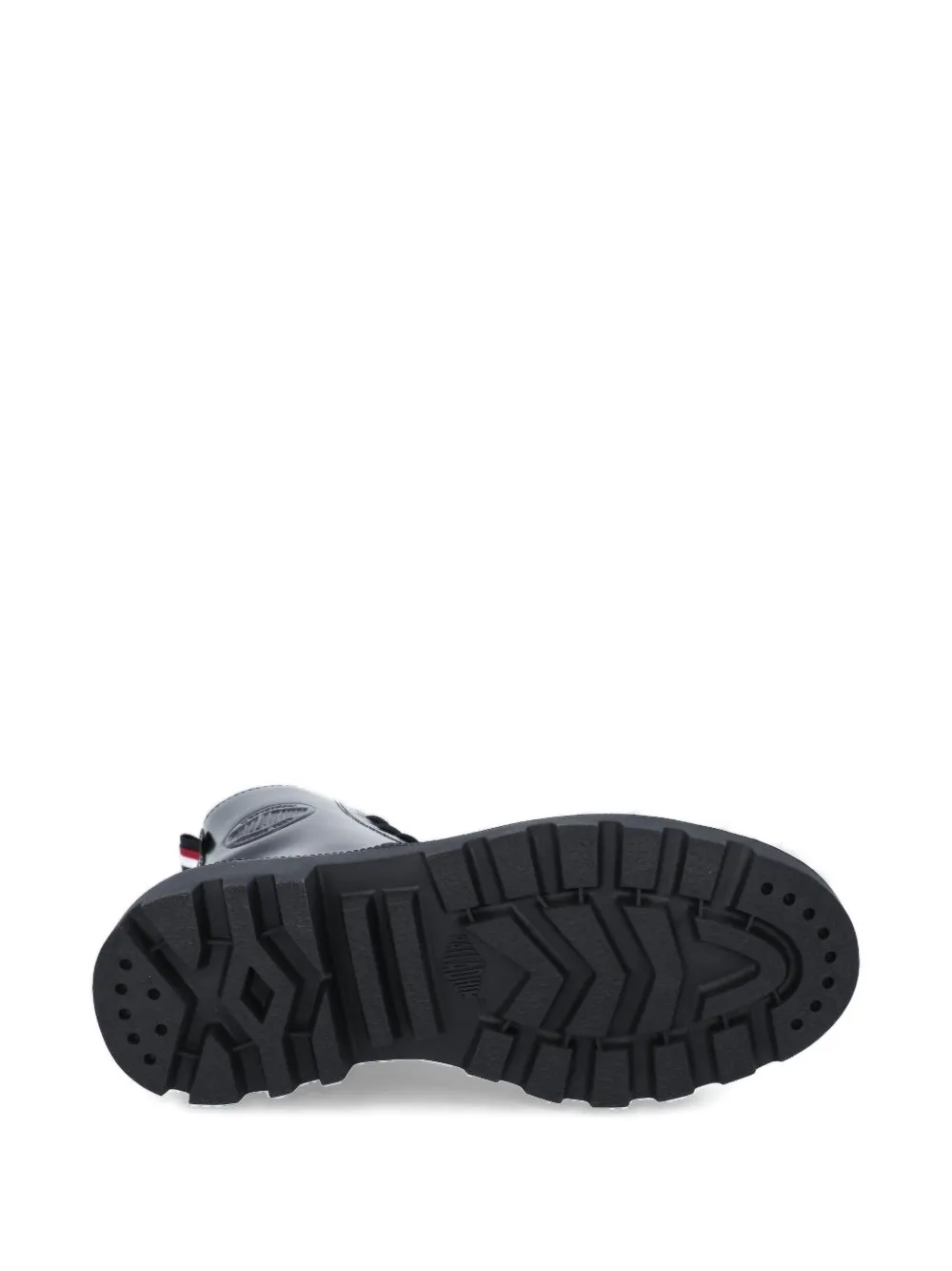 Palladium Pallatrooper Officer lace-up lug sole boots Black