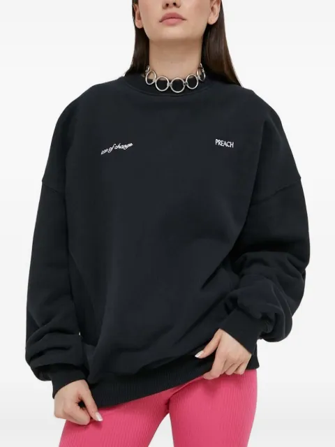 PREACH embroidered long-sleeve sweatshirt