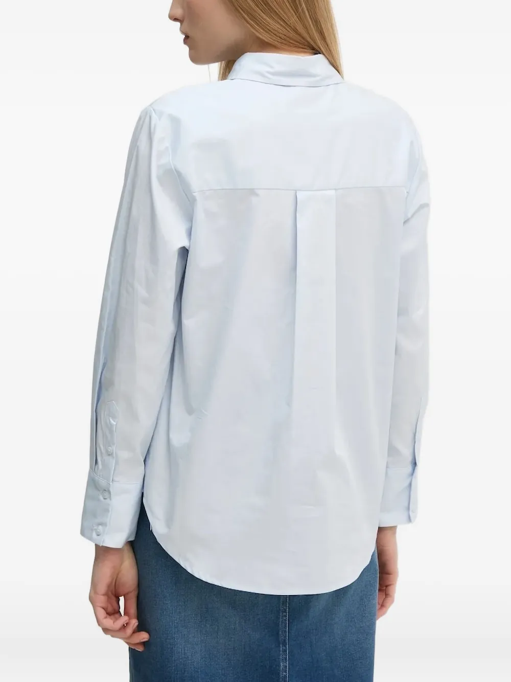 Pedro Del Hierro Pocket-detail Shirt In Blue