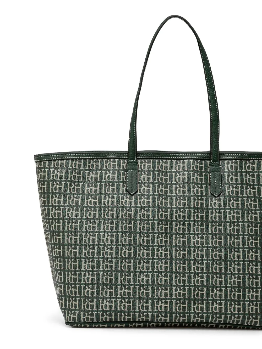 Pedro Del Hierro Monogram-pattern Tote Bag In Green