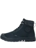 Palladium waterproof lace-up boots - Black