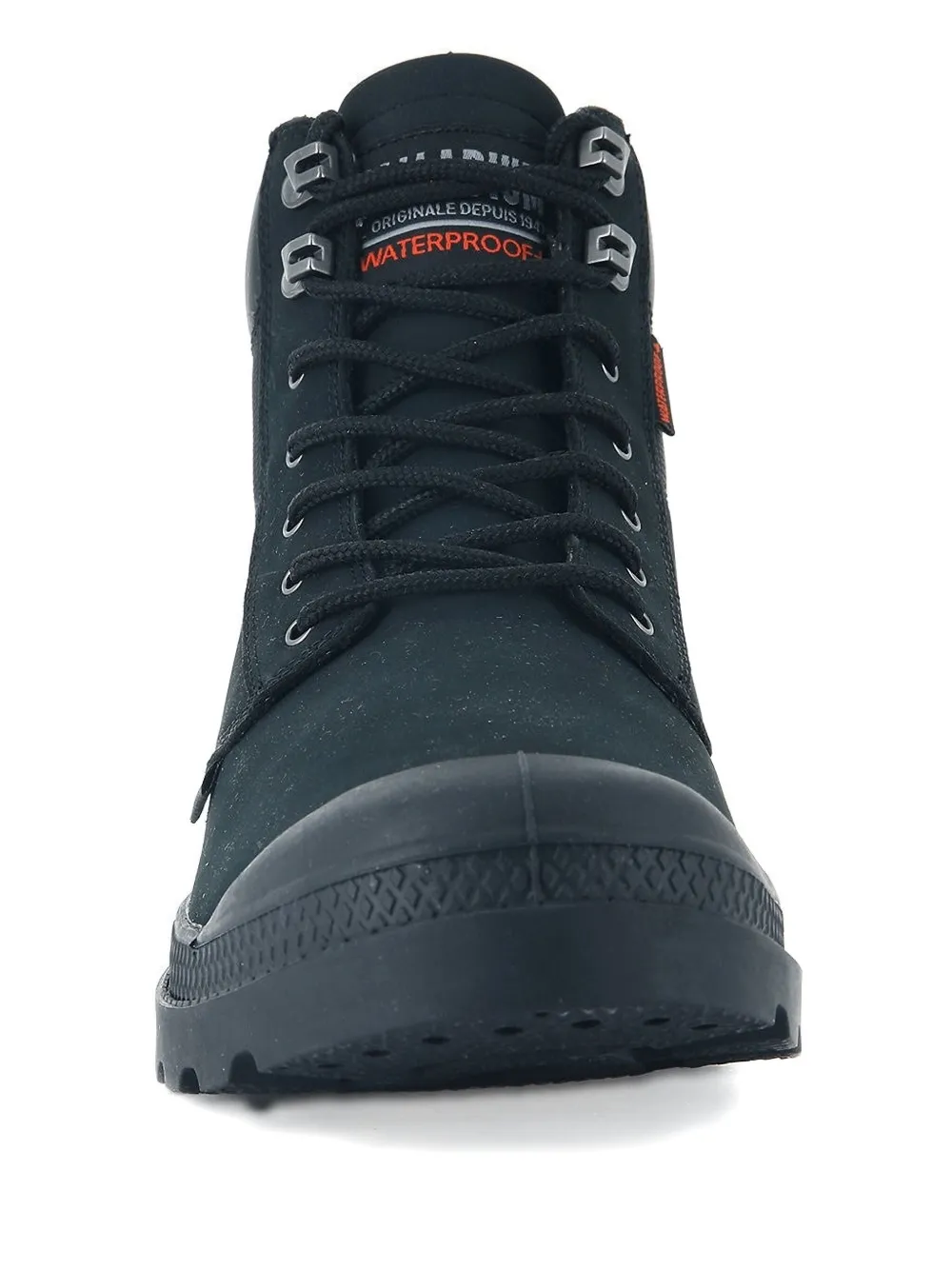 Palladium Waterproof veterlaarzen Zwart