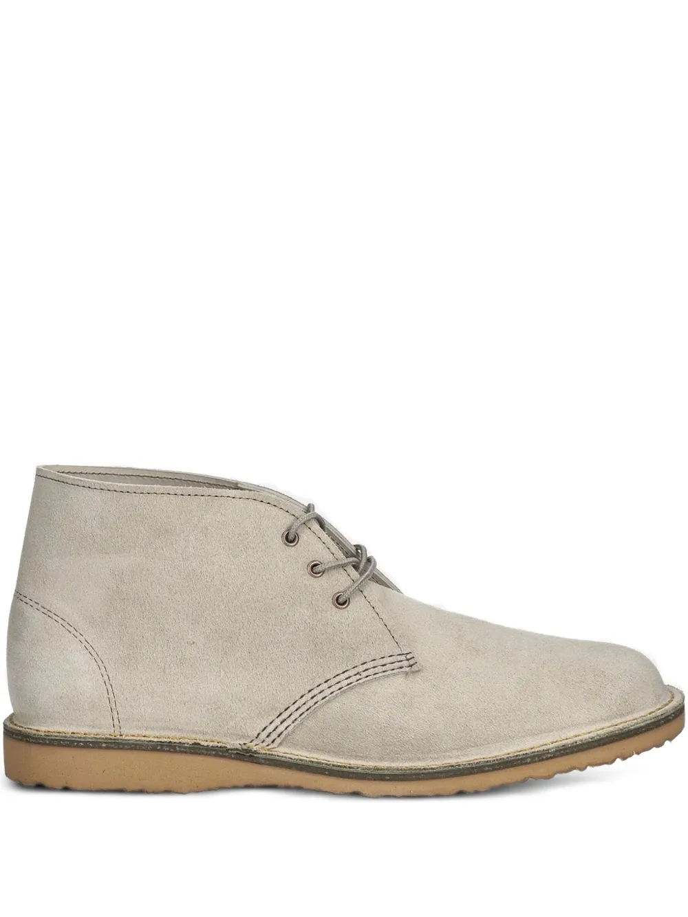 Red Wing Shoes suede lace-up boots Neutrals