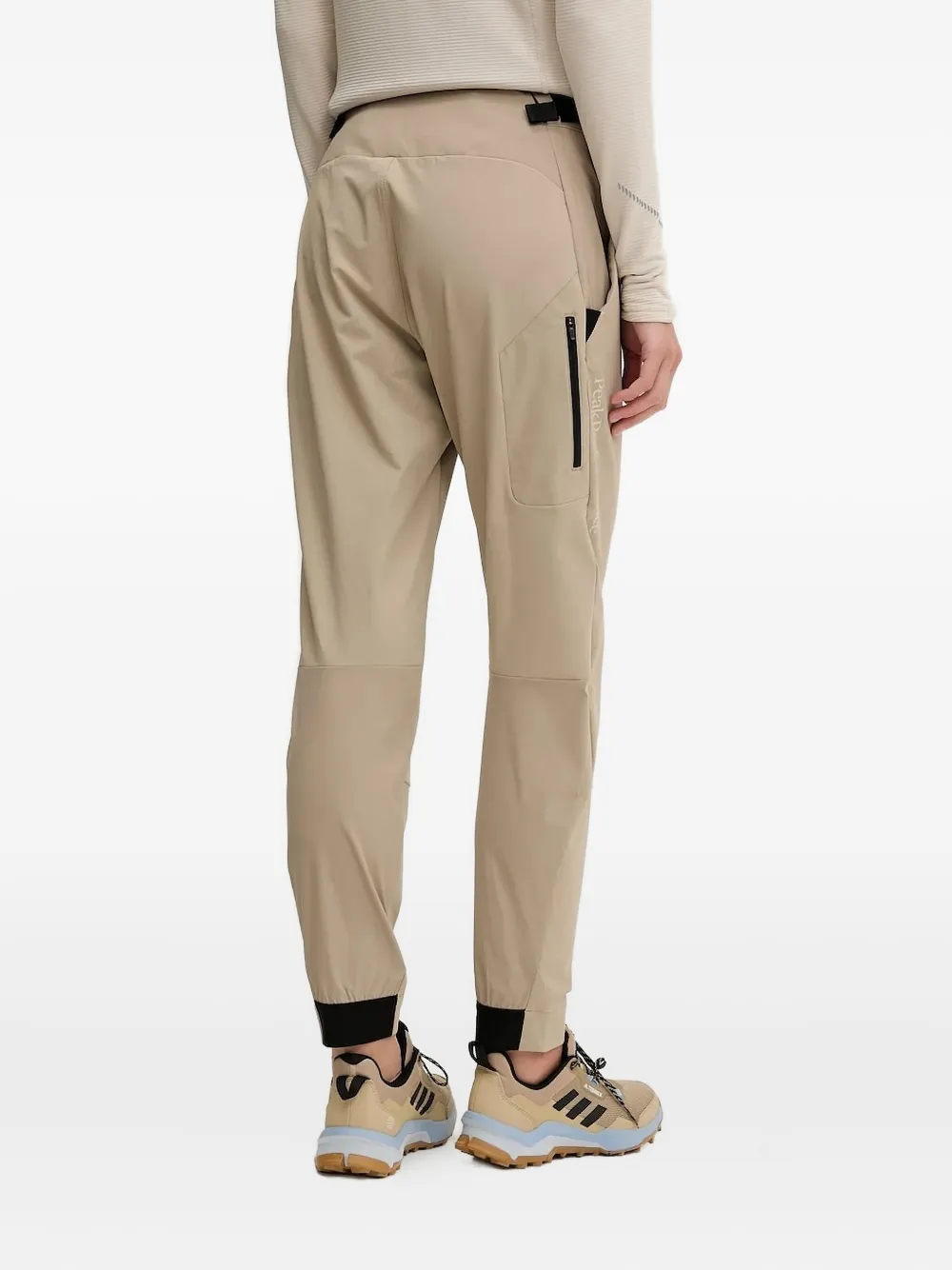 Peak Performance Broek met zak met ceintuur - Beige