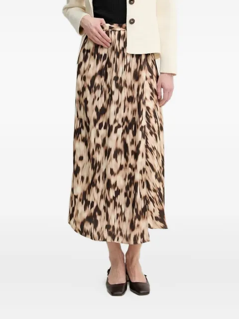 Pedro Del Hierro elastic-waist printed skirt