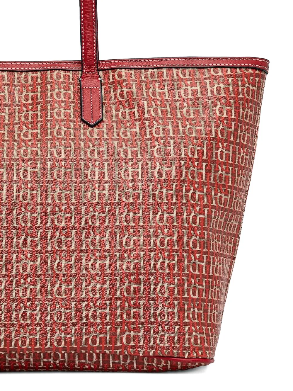 Pedro Del Hierro Monogram Tote Bag In Red