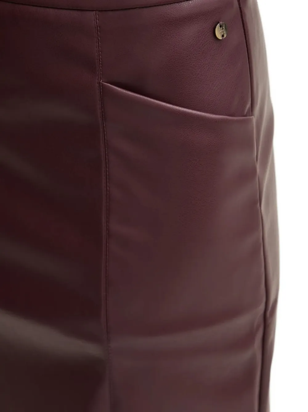 Pedro Del Hierro Pocket-detail Midi Skirt In Red