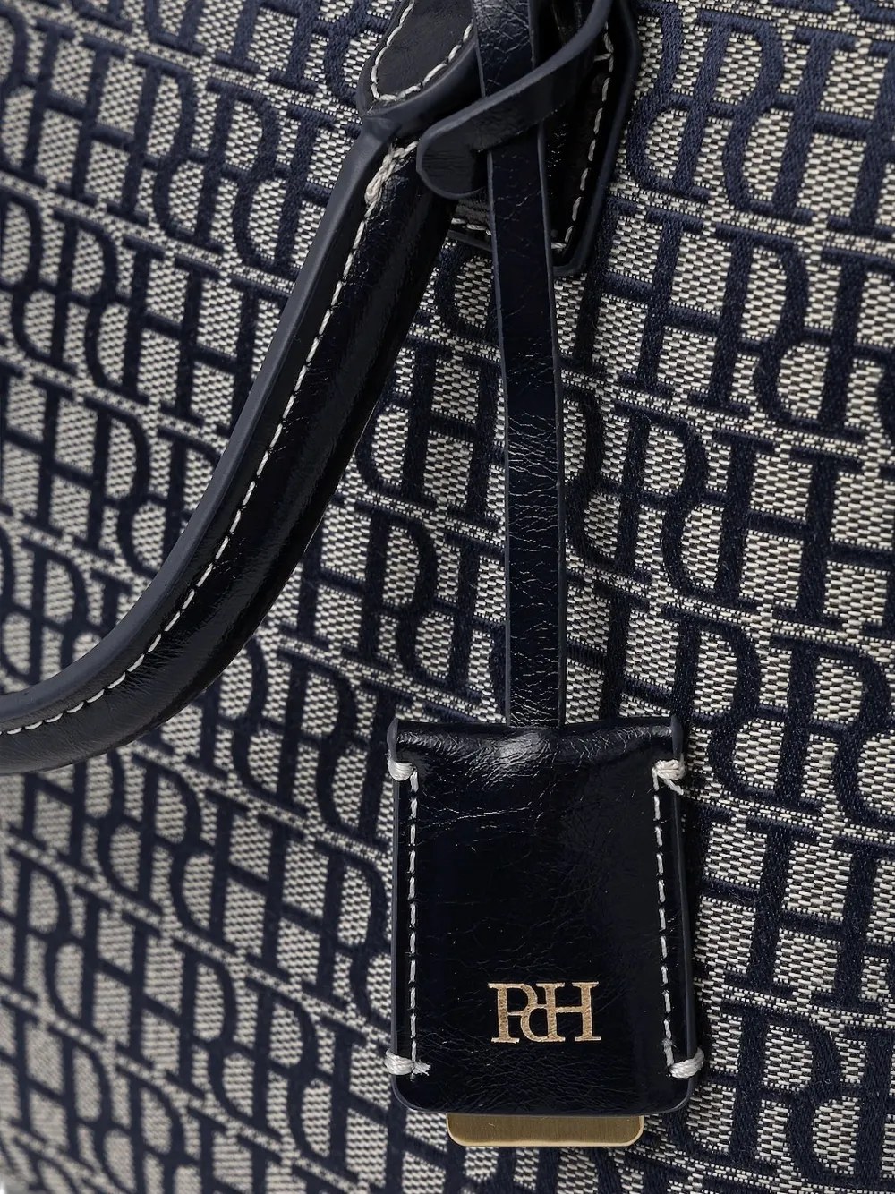 Pedro Del Hierro Mini Logo-pattern Tote Bag In Blue