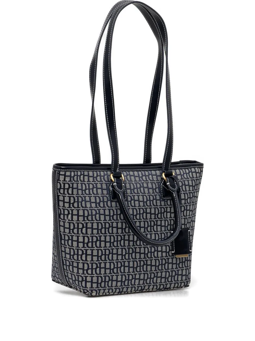 Pedro Del Hierro Mini Logo-pattern Tote Bag In Blue