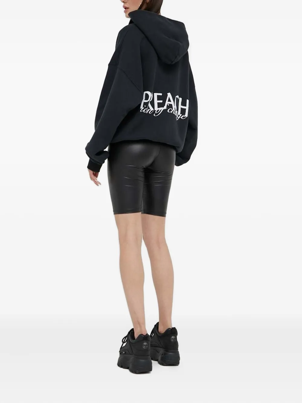 PREACH lettering-print logo hoodie | Hoodies | Image 2