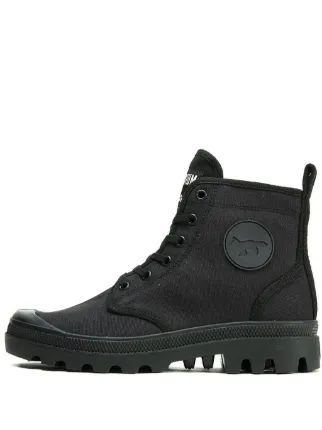 Palladium Pampa レースアップ ブーツ | ブラック | FARFETCH JP