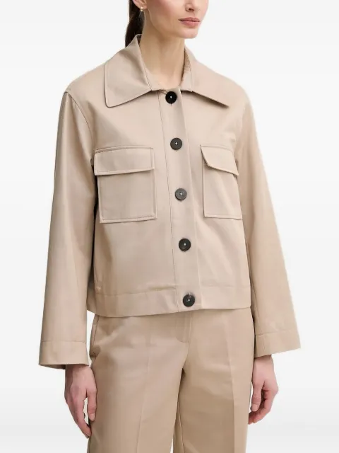 Pedro Del Hierro button-fastening flap-pocket jacket