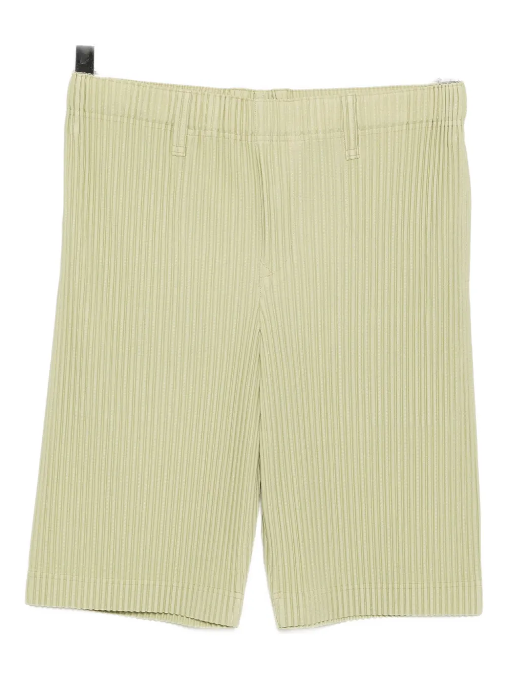 Homme Plissé Issey Miyake Geplooide shorts Groen