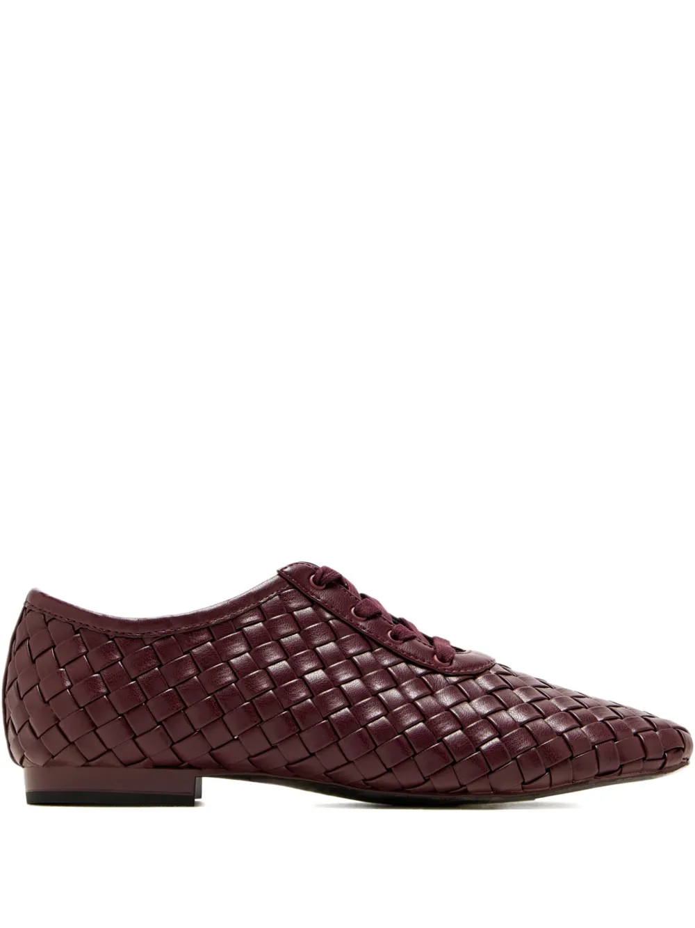 leather ballet flats