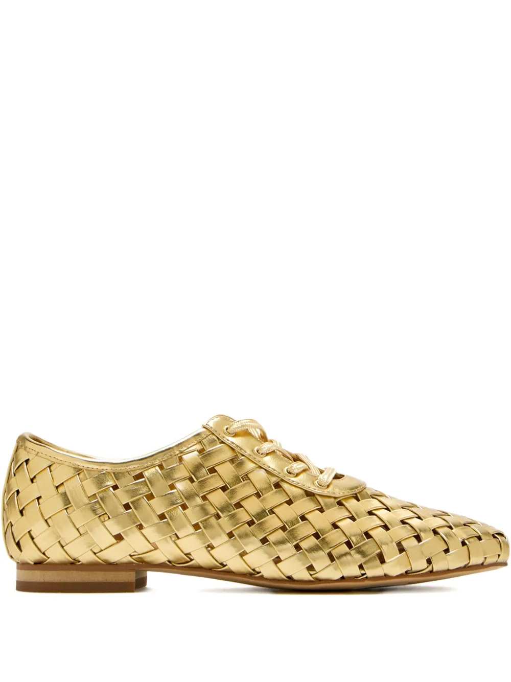 leather ballet flats