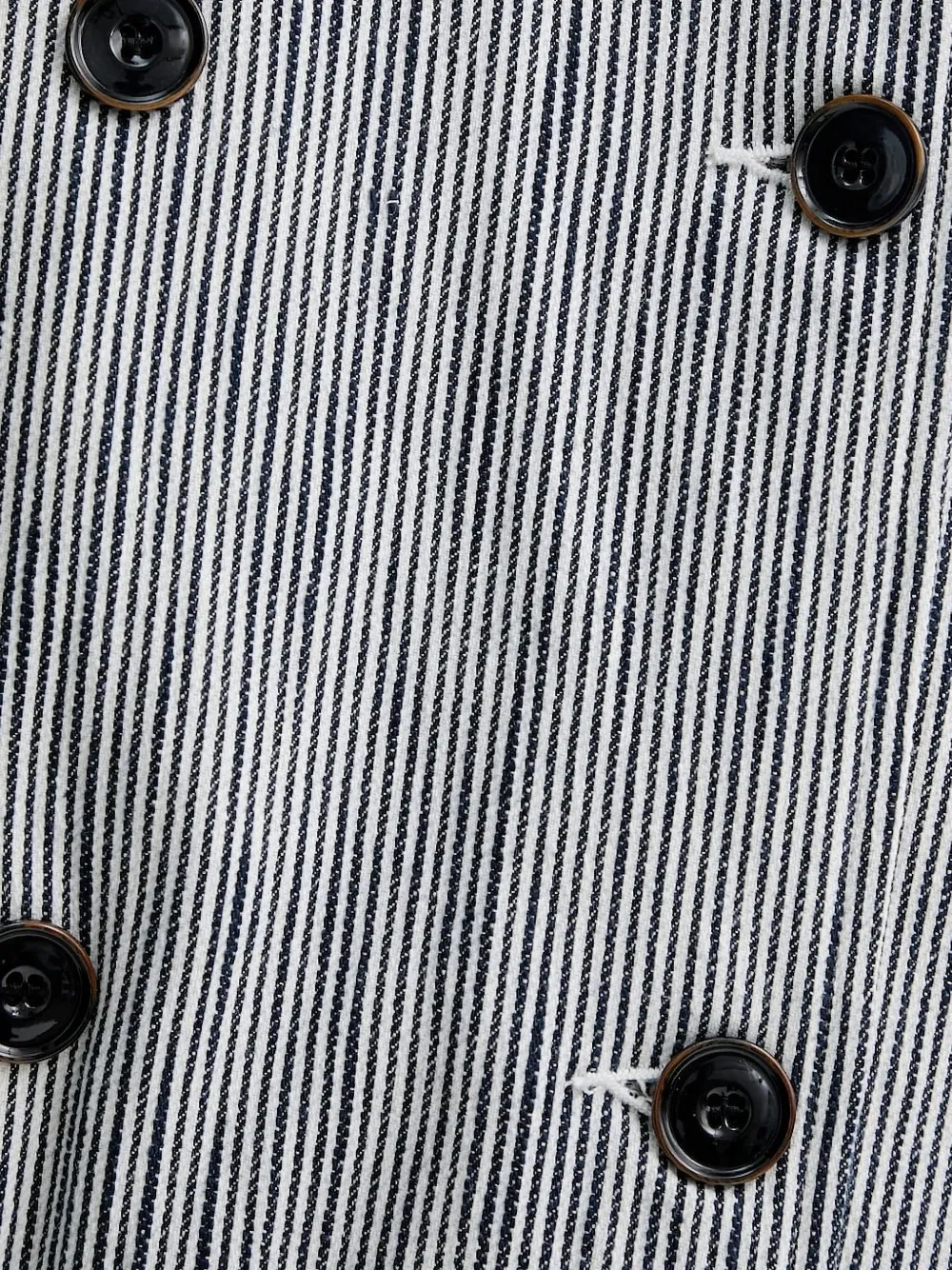 Sessun Striped Oversized Jacket In Gray