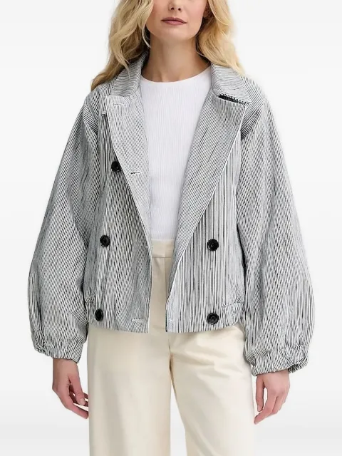 Sessùn striped oversized jacket