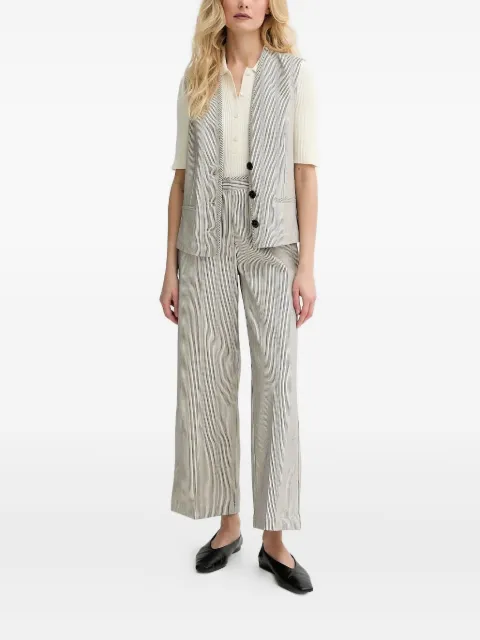 Sessùn striped cotton trousers