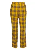 LPA plaid trousers - Yellow