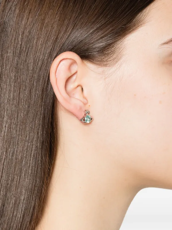 Vivienne Westwood orb-embellished Earrings | Silver | FARFETCH