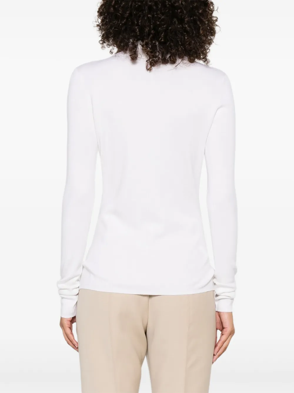 Gabriela Hearst Trui met V-hals Beige