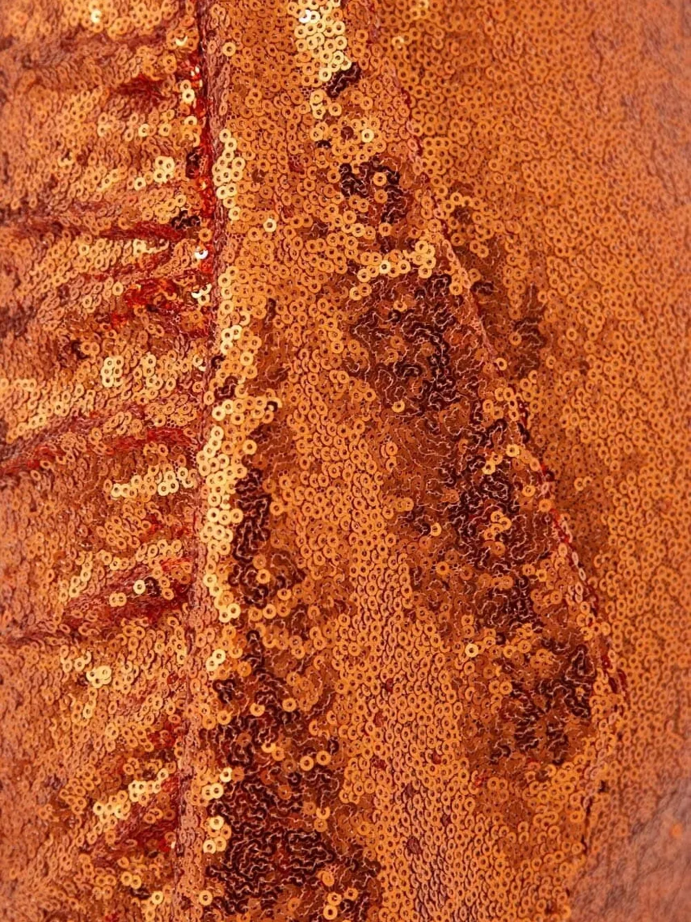 Silvian Heach Asymmetrische jurk met pailletten Oranje