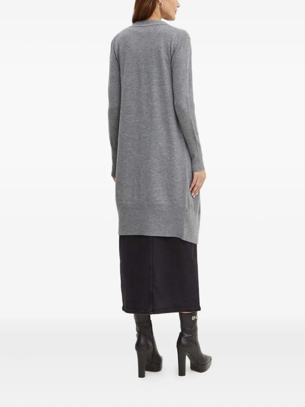 Silvian Heach Vest met lange mouwen Grijs