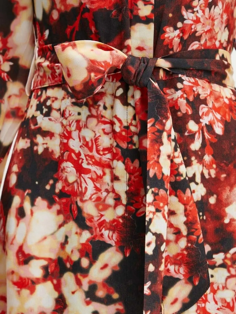 Silvian Heach Jurk met bloemenprint Rood