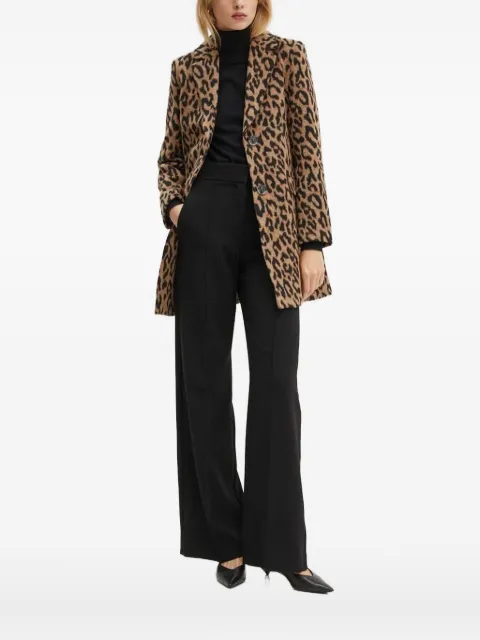 Silvian Heach leopard-pattern coat
