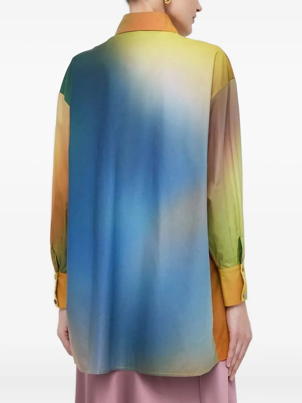 Silvian Heach Katoenen blouse - Groen