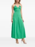 Silvian Heach halter-neck maxi dress - Green