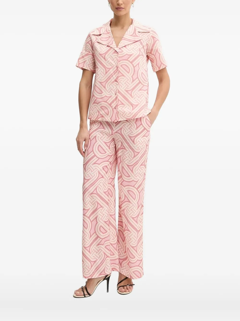 Silvian Heach Blouse met geometrische print Roze