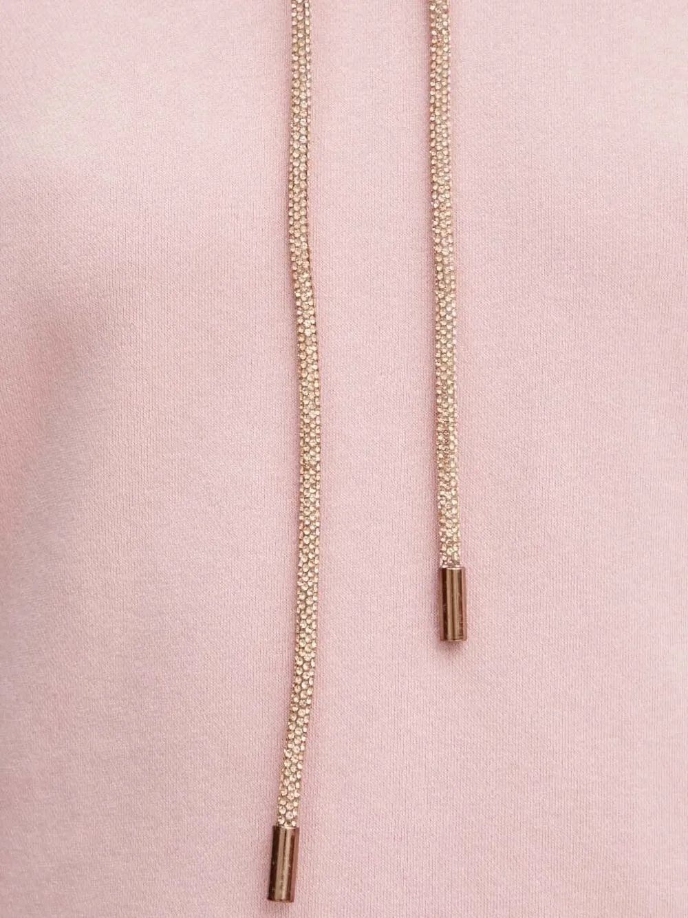 Silvian Heach Hoodie verfraaid met ruches Roze