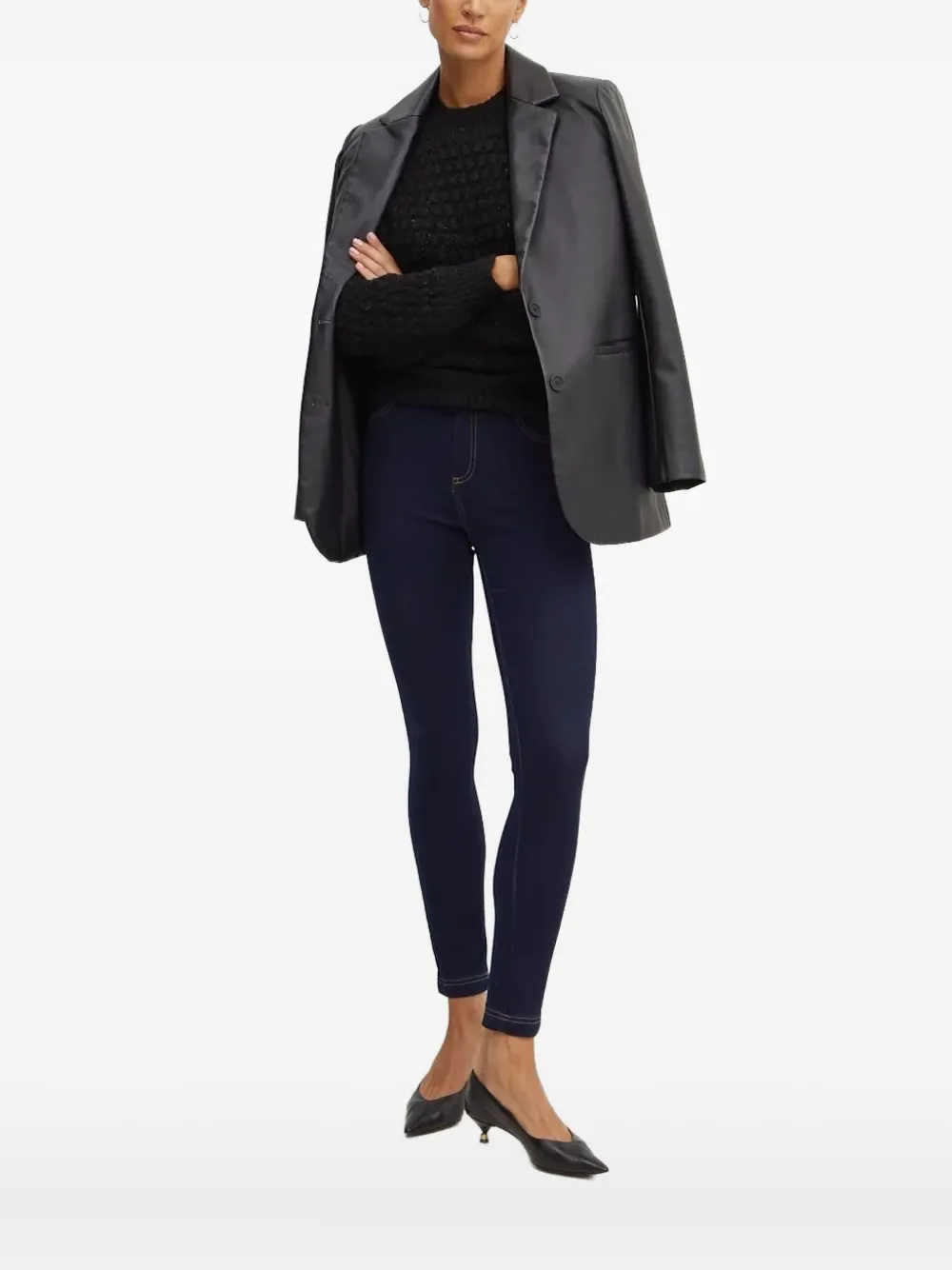 Silvian Heach Maglione con scollo rotondo - Nero