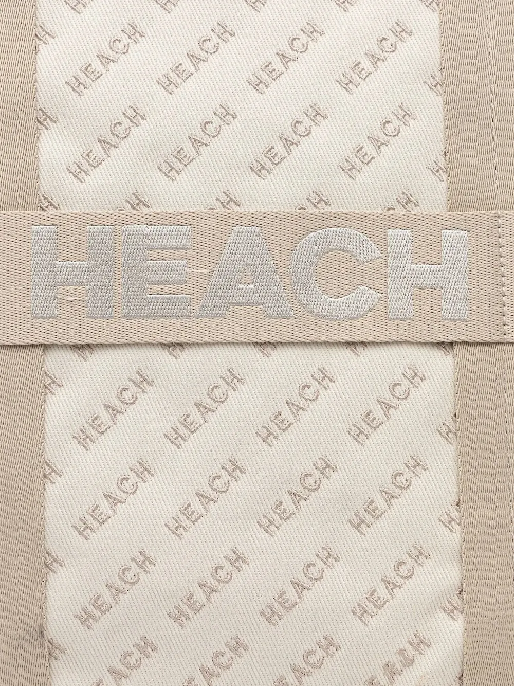 Silvian Heach Logo-plaque Tote Bag In Neutral