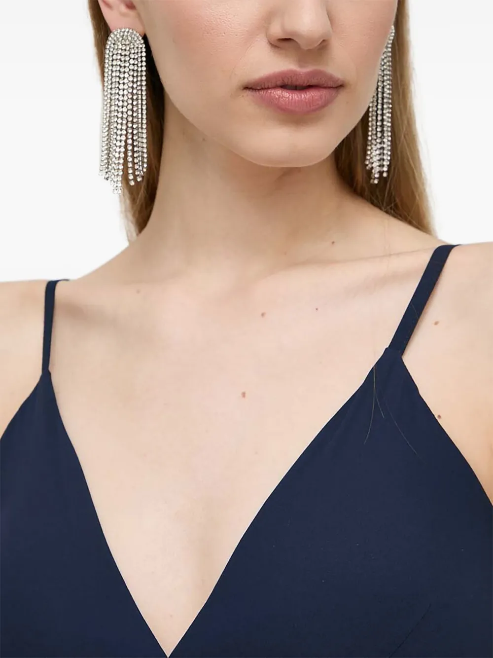 Silvian Heach Mouwloze midi-jurk Blauw