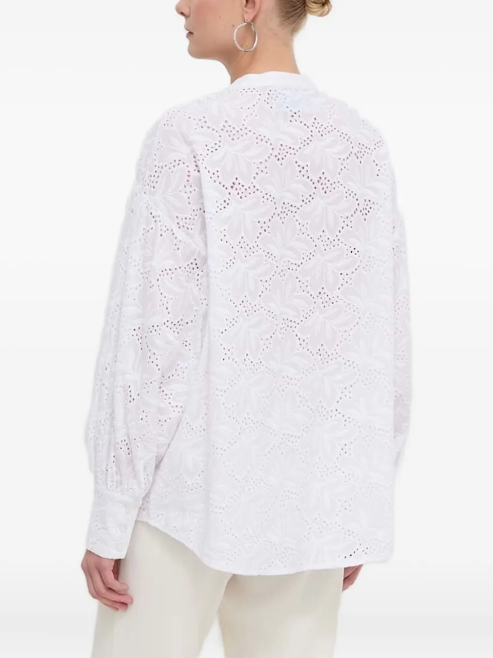 Silvian Heach Blouse met uitgesneden details - Wit