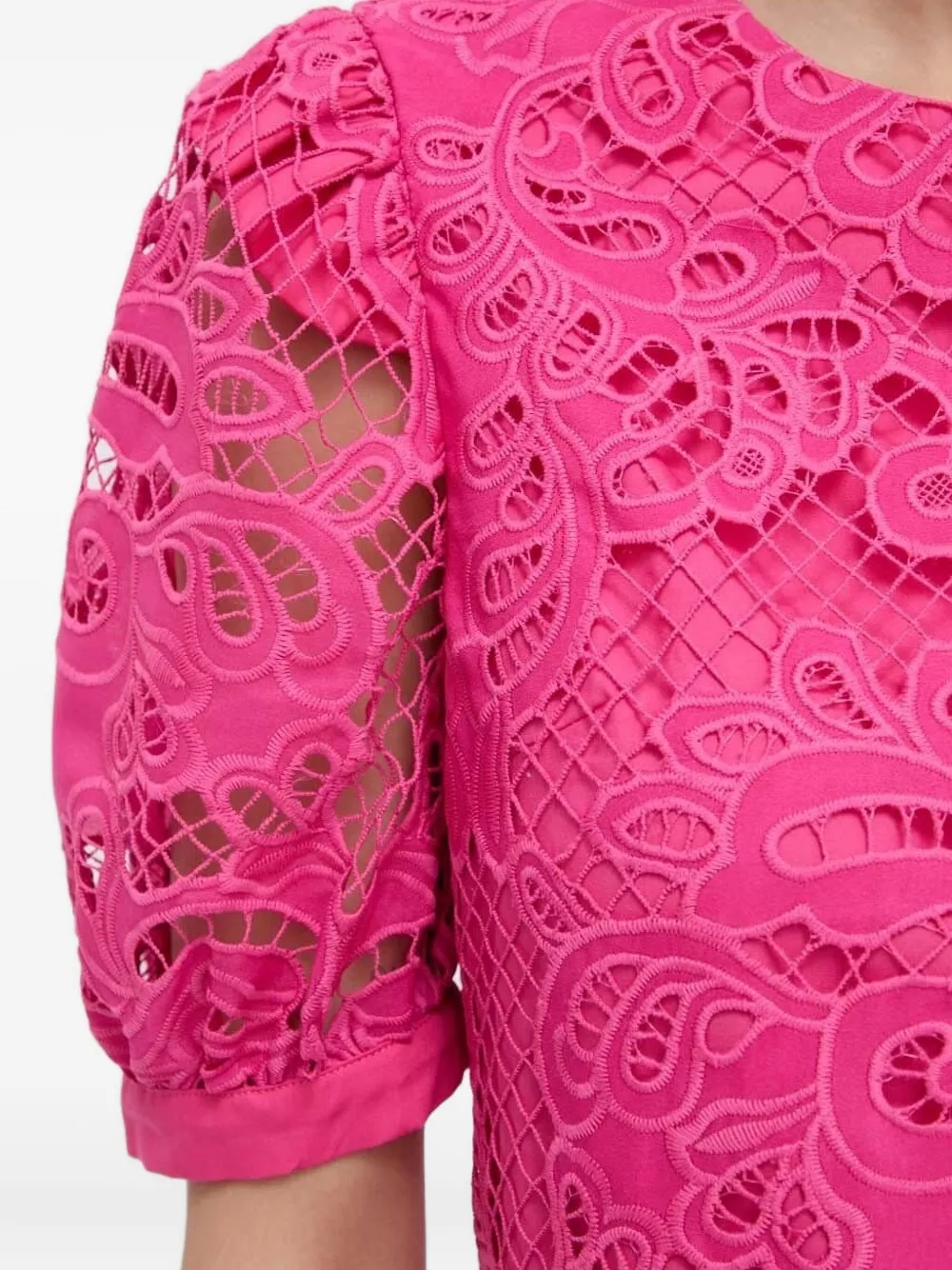 Silvian Heach Mini-jurk met kant Roze