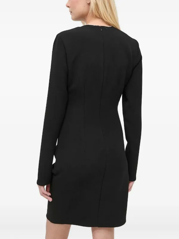 black sequin forever 21 dress Diamante Embellished Neck A-Line Midi Dress - Black