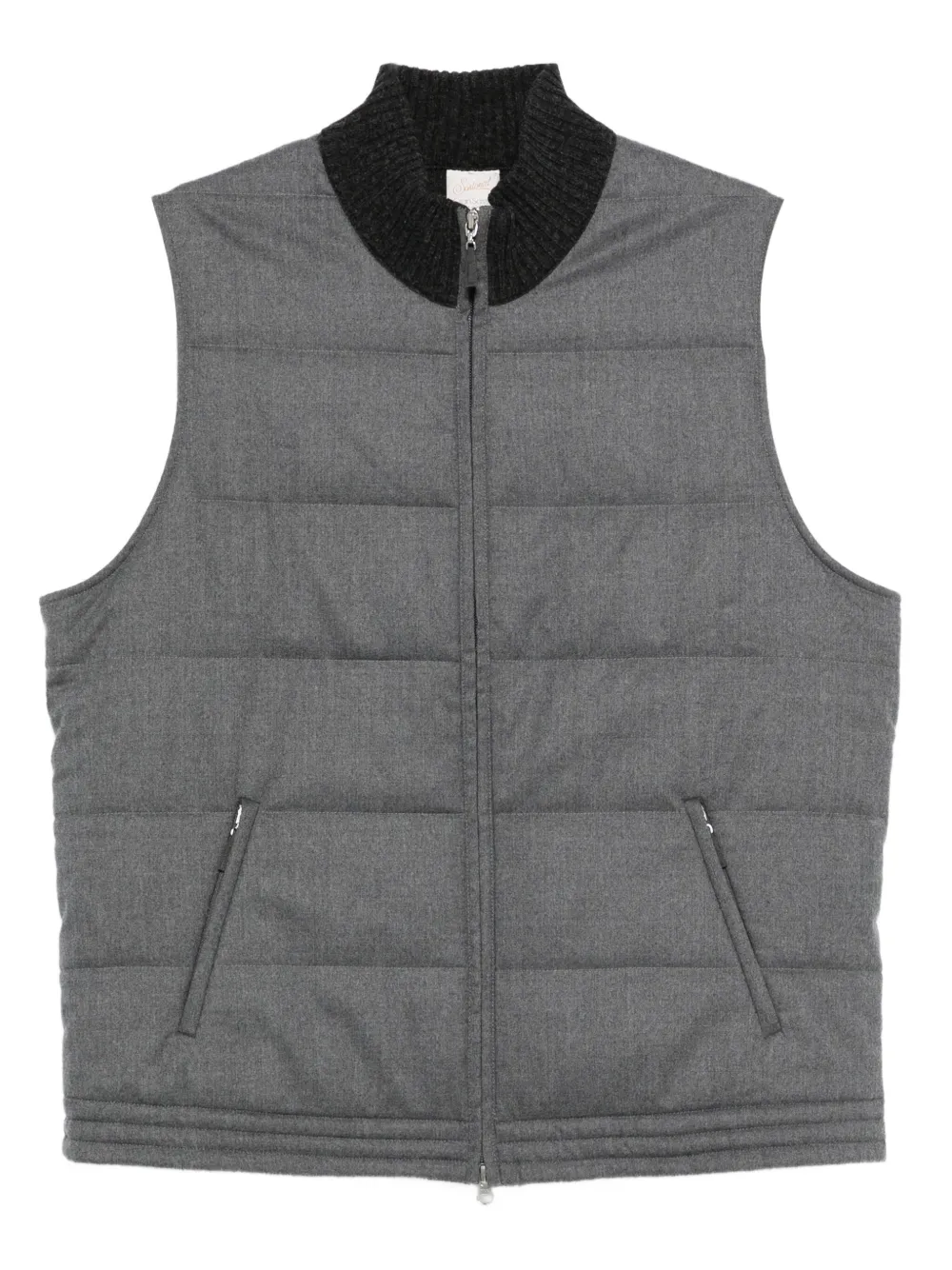 Gran Sasso Wollen bodywarmer Grijs