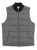 Gran Sasso quilted wool gilet - Grey
